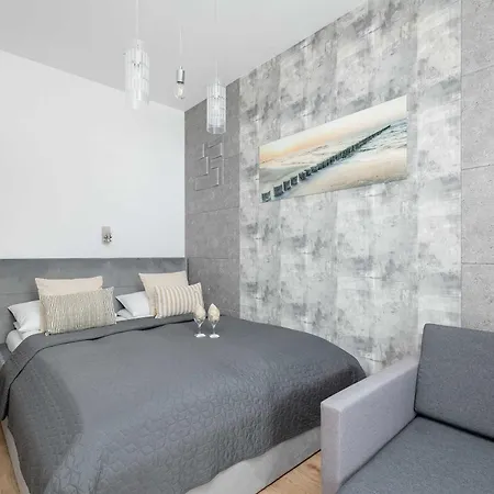 Appartement Ku Morzu Przytulny Blisko Plazy Parking & Balkon By Renters Sianożęty